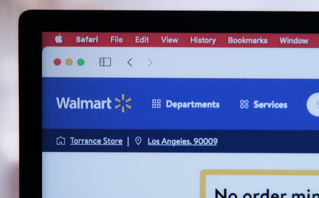 walmarts website growth